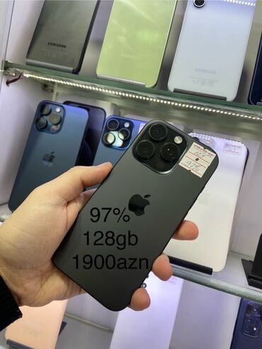 Apple iPhone: IPhone 15 Pro Max, 256 GB, Göy, Face ID — 7