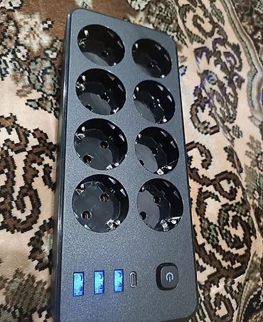 Удлинители: Удлинитель, Длина: 2 м, 8 розеток — 12