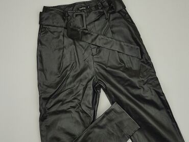 czarne spódniczka z falbankami: Spodnie materiałowe, Boohoo, S, stan - Idealny