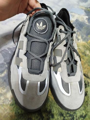 Кроссовки и спортивная обувь: Мужские кроссовки, 43, Adidas, Б/у, цвет - Серый, Самовывоз — 14