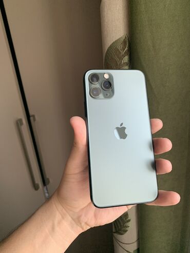 айфон 11 про цена ош: IPhone 11 Pro, Б/у, 256 ГБ, Зеленый, Защитное стекло, 75 %