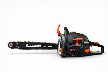 Benzinli zəncirli mişar – Uralmaş 20" (50 sm) Xüsusiyyətlər: - Bıçaq — 2