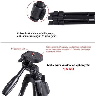 Videokameralar: Aksion Kamera + Tripod Seti = Hər şey Daxil! Vlog çəkilişləri — 26