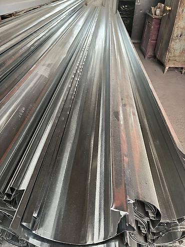 Водосточные желоба: Профнастил, жыгач, арматура жана строй материалдардын бардык түрлөрү — 18