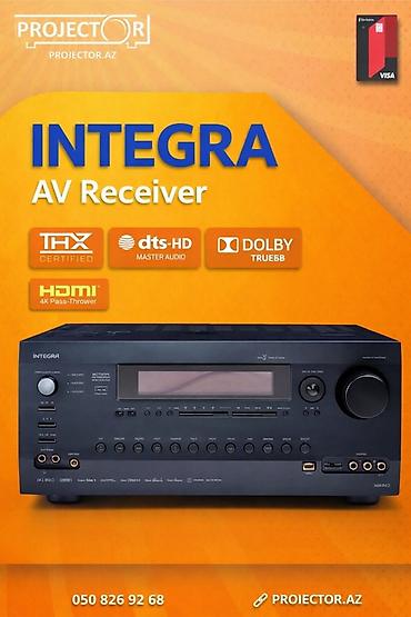 mikrofonlar: INTEGRA AV Receiver - THX Certified səs standartı - DTS‑HD Master — 1
