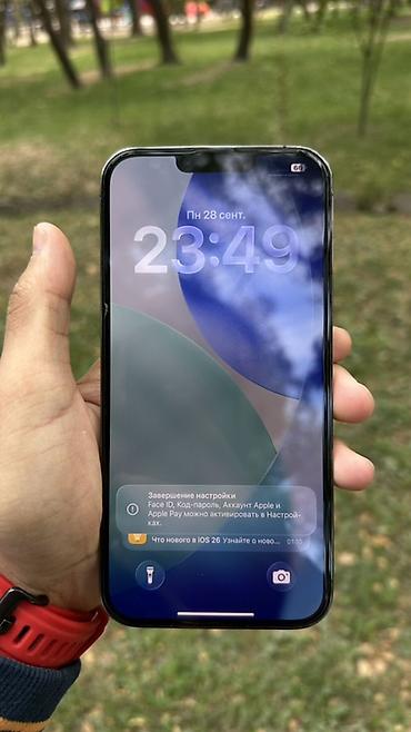 Мобильные телефоны и аксессуары: IPhone 13 Pro Max, Б/у, 256 ГБ, Графит, Чехол, 83 % — 2