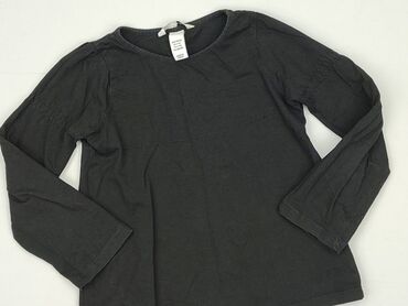 czarna bluzka oversize: Bluzka, H&M, 5-6 lat, 110-116 cm, stan - Bardzo dobry