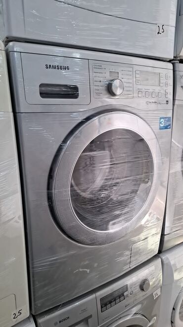 Paltaryuyan maşınlar: Paltaryuyan maşın Samsung, 6 kq, İşlənmiş, Avtomat, Qurutmasız, Kredit yoxdur