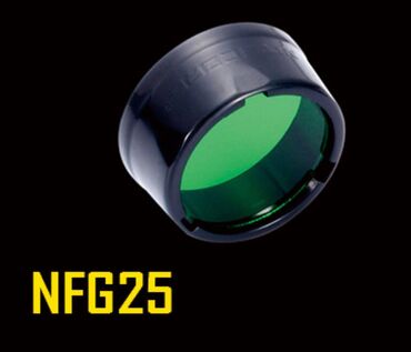 rukavice za lov: Zeleni filter za baterijske lampe NITECORE NFG25 FLASHLIGHT