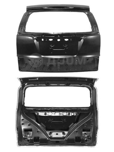 Крышки багажника: Крышка багажника Honda 2013 г., Новый, цвет - Черный,Аналог
