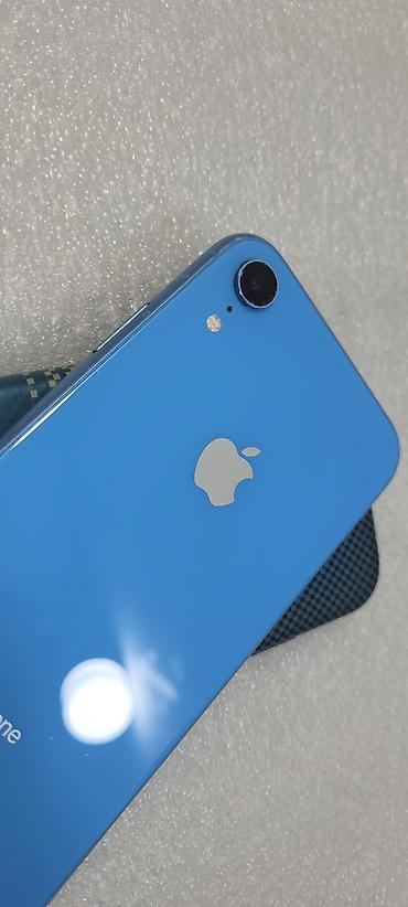 Apple iPhone: IPhone Xr, Б/у, 64 ГБ, Голубой, Чехол, 78 % — 10