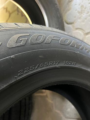 2025: Шины от фирмы 
Goform 
225/65/17
4 шт 
Год 2025 — 3