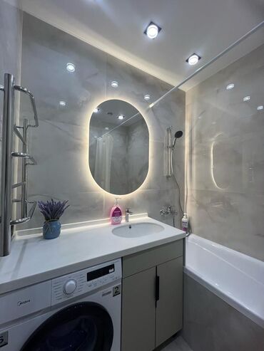 Посуточная аренда квартир: 2 комнаты, Душевая кабина, Постельное белье, Кондиционер — 16