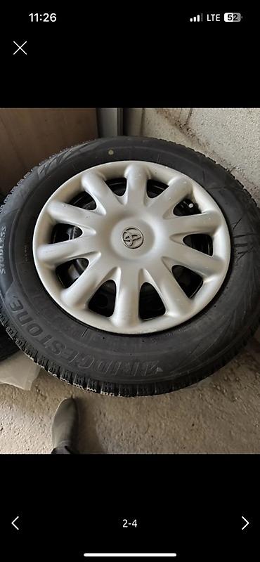 devo matiz: Колеса в сборе 195 / 65 / R 15, Зима, Б/у, Комплект, Легковые, Железные, отверстий - 5 — 2