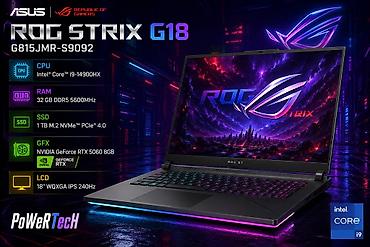asus rog strix g18: ASUS ROG Strix G18 (G815JMR-S9092) oyun noutbuku - Prosessor: Intel — 1