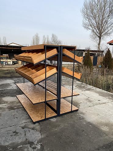 Витрины: Витрина Для продуктов, Лофт, 180 см * 200 см * 60 см, Новый — 9