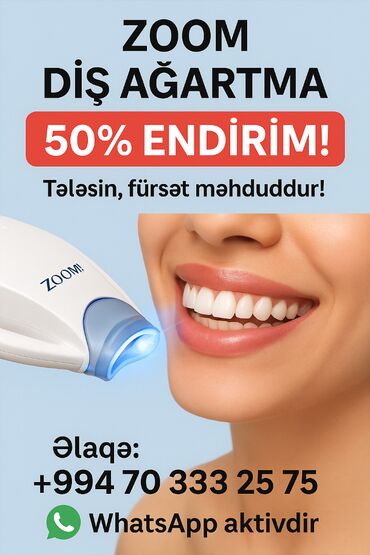 Ağız baxımı cihazları: Diş ağardıcı