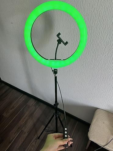 кольцовая лампа: Кольцевая лампа RGB LED MJ36 (Soft Ring Light) - Диаметр кольца — 8