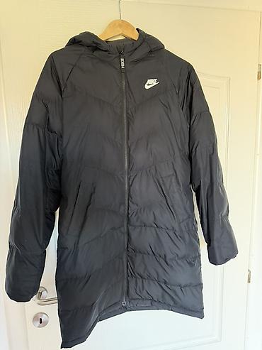neopren jakna: Nike zimska jakna s kapuljačom – duga - Model: Nike puffer/park — 1