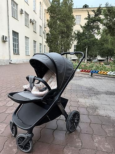 2 в 1: Коляска, цвет - Серебристый, Б/у — 2