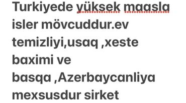 Taksi, logistika, çatdırılma: Dayə tələb olunur, 30-45 yaş, Təcrübəsiz, Dəyişən növbəli