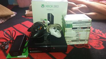 Elektronika: Xbox 360 500giga hard 15 igrica -kozola je ispravna od moje unuke