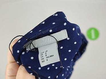 chabrowa bluzki: H&M, Top damski, rozmiar M — 4