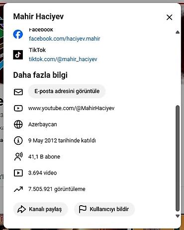 Digər biznes avadanlığı: Youtube kanalı satılır. Pul qazanma açıq və iş ortaqlığı təstiqlənmiş — 5