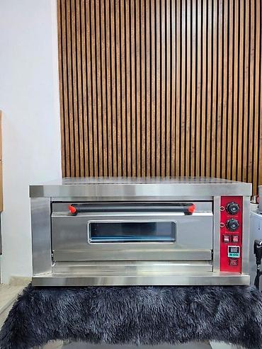 Elektrik sobalar: Pizza sobası 🔥 Professional Daşlı Pizza Sobası – Pizza və Şirniyyat — 5