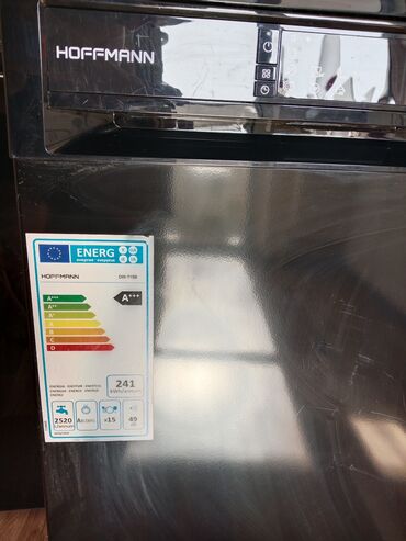 etiket printer: Hoffmann DW-715B qabyuyan maşın - Rəng: qara/inox - Enerji