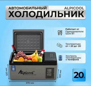 автомобильный зарядное устройство: Компрессорный автомобильный холодильник Alpicool A20 (20 литров)
