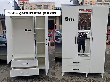 qarderob mebeli: *3 Qapili Dolab şeher içi çatdırilma pulsuz qiymət 230azn* ✨ ÖlçüsEn — 7