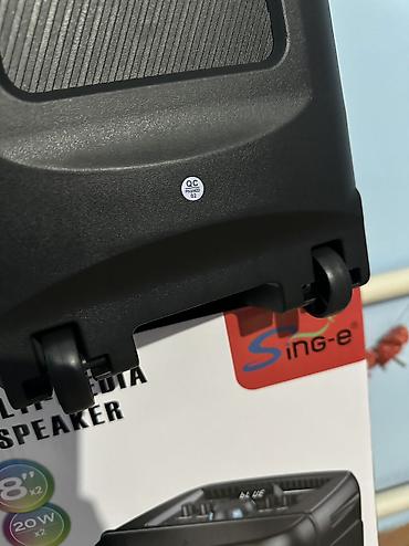 Динамики и колонки: Портативная акустическая система Sing-e ZQS1533 с подсветкой - — 6