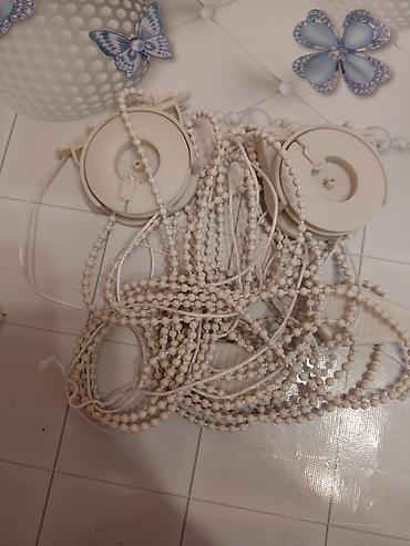 Pərdə və tüllər: İşlənmiş, Tül, rəng - Çəhrayı, Pulsuz çatdırılma — 13