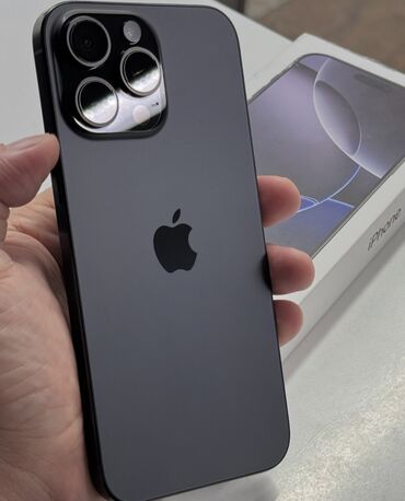 я ищу бу телевизор: IPhone 16 Pro Max, Колдонулган, 256 ГБ, 100 %