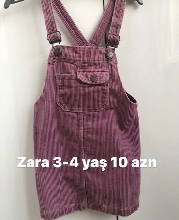 сарафан: Zara 3-4 yaş jins sarafan. Əla vəziyyətdə. 10 azn. Endirim etmirəm bu