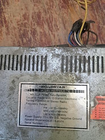 tp link alfa: Roadstar RS-7710LX — avtomobil üçün kasetli maqnitola və radio — 2