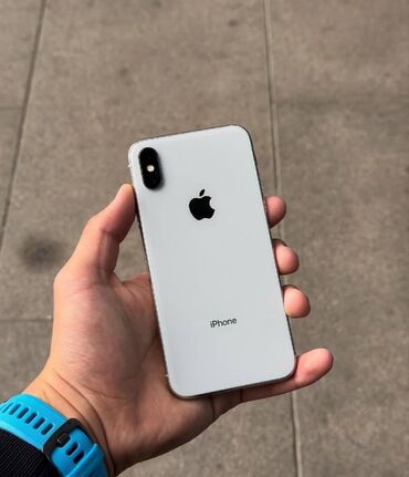 iphone x продам: IPhone X, 64 ГБ, Серебристый