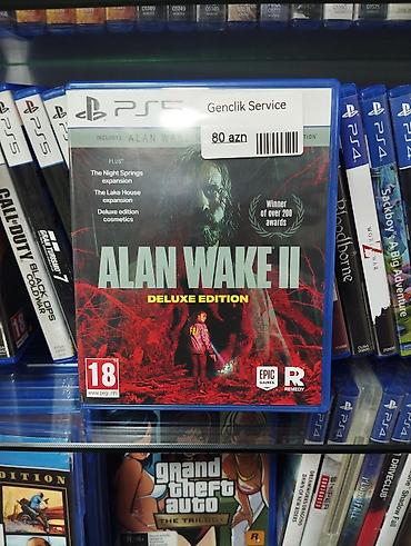 samovar almaq: Məhsul: PS5 oyun diski – Alan Wake II Deluxe Edition Xüsusiyyətlər: - — 1