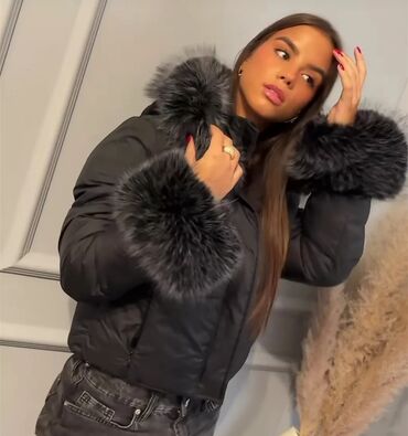 Zimske jakne: M, Jednobojni, Sa postavom, Krzno — 11