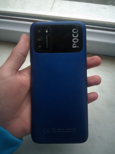 64 gb telefonlar: Poco M3, 64 GB, rəng - Mavi