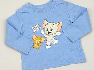 bluzka z cekinami dla chłopca: Bluzka, Fox&Bunny, 3-6 m, stan - Bardzo dobry