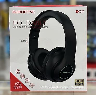 audio: Беспроводные накладные наушники, Borofone, Новый — 1