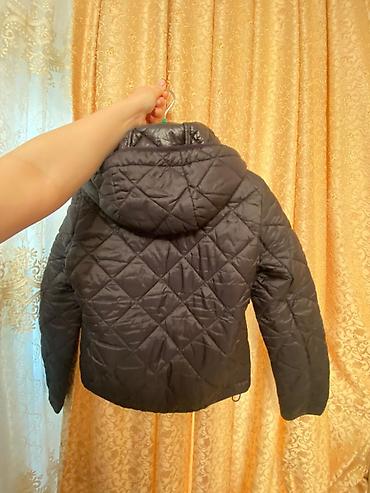 Üst geyimi: ZARA brendi qadın qısa quilted (romblı tikişli) qara jaket. - Ölçü: XS — 2