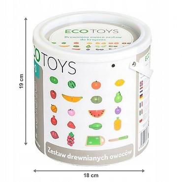 sintisajzer online: SET OD 20 DELOVA DRVENO VOĆE – ECO TOYS Šifra proizvoda: TL8 Set — 2