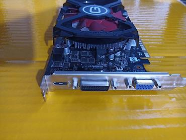 Видеокарта для ПК, Б/у, Palit, GeForce GTX, До 2 ГБ