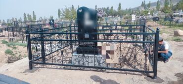 Ритуальные услуги: Изготовление памятников, Изготовление оградок, Изготовление крестов | Мрамор, Гранит, Травертин | Установка, Оформление — 3