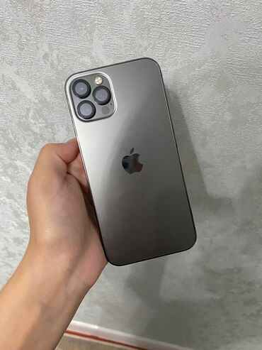 где можно продать телефон в бишкеке: IPhone 12 Pro, Колдонулган, 256 ГБ, Заряддоочу түзүлүш, Каптама, 87 %