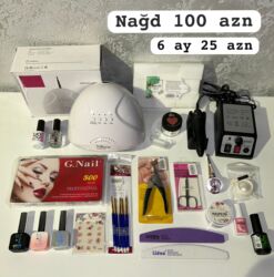 Лампы для сушки ногтей: Dırnaq seti – 100 AZN! 💖 Manikür üçün tam dəst 💅 Hər şey daxil –