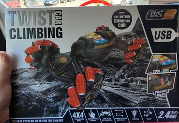 Dečiji električni automobili: Twist Climbing RC Car 360 Auto na daljinski 360 Materijal — 6